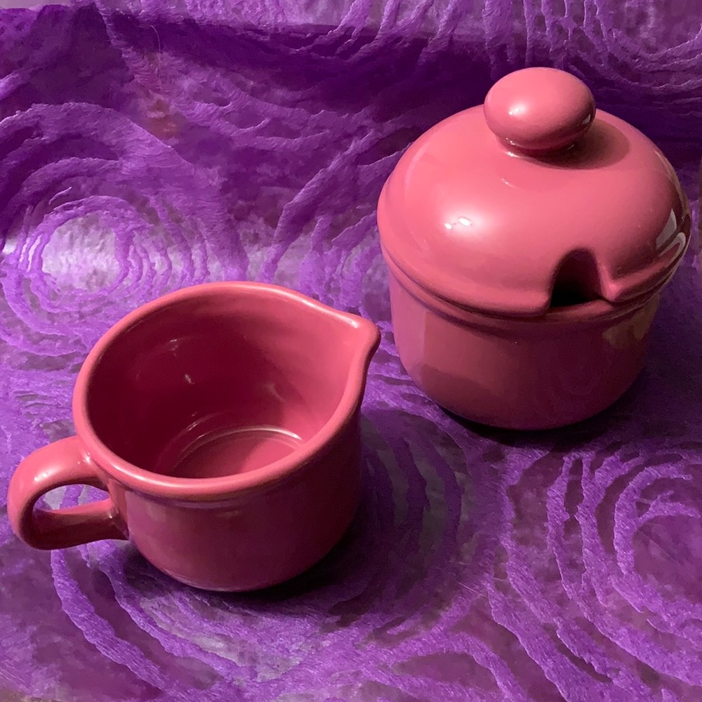 Waechtersbach cream and sugar set, EUC